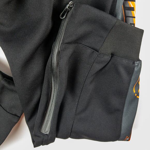 HK Army Paintball Joggers Men's Large Black Zip Cuffs Drawstring Phoenix Rising - Picture 11 of 12